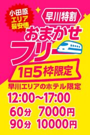 【1日5組限定】早川特割